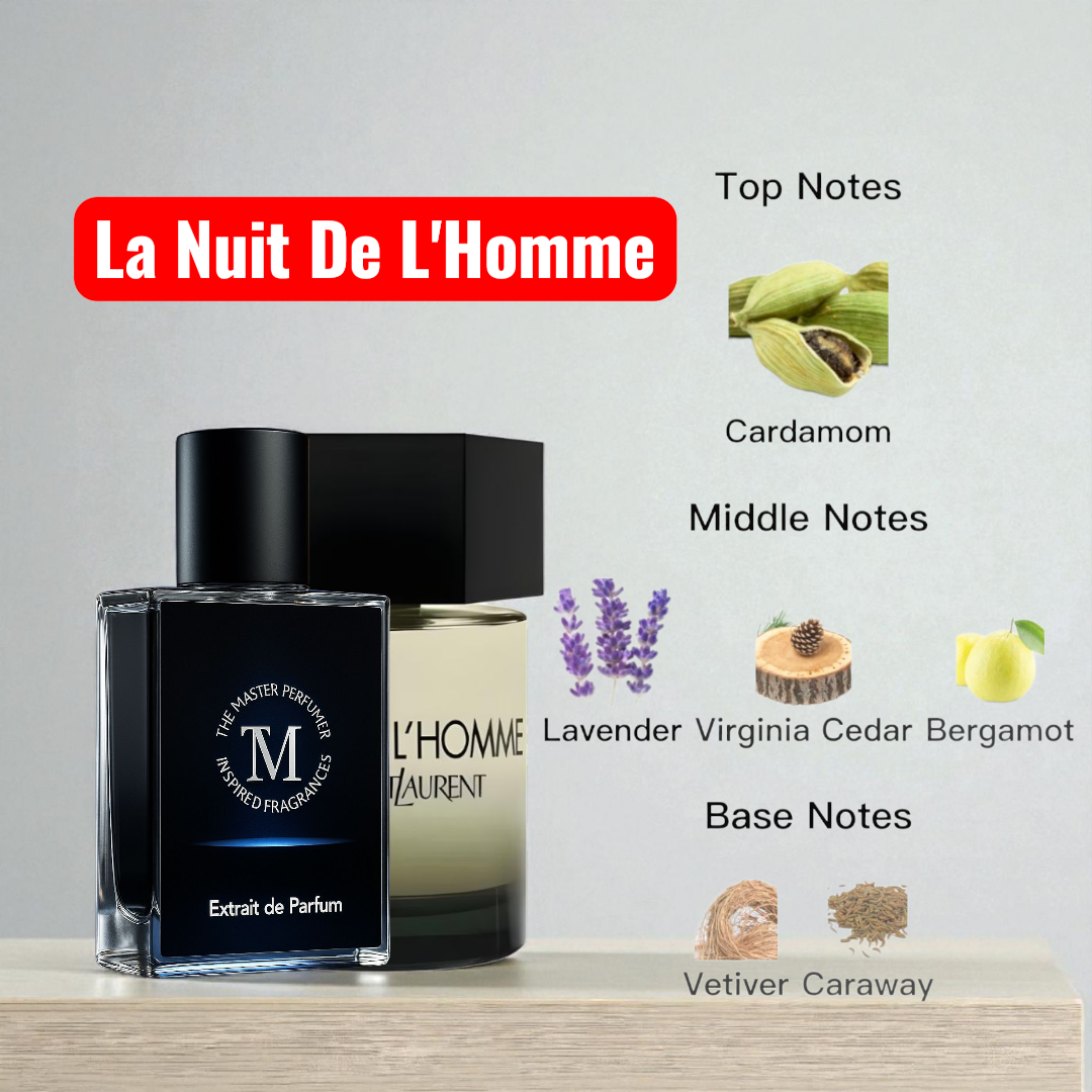 La Nuit De L'Homme Inspired by YSL – The Master Perfumer